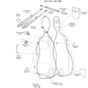 GEWA Cello case Air 396.248