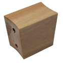 Latin Percussion Bongo Comfort Curve middle block 7 inch & 8 1/2 inch Nature