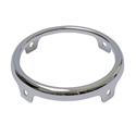 Latin Percussion Music Collection LPMC Bongo hoops 3 1/2 inch Chrome 4 Hole