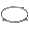 Latin Percussion Hoops Timbales Matador M257 - M257B - M258 - M272 - M1314-SE Chrome 14 inch Timbale 6 Hole