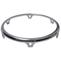 Latin Percussion Hoops Conga Comfort Curve II - X Series - Chrome 11 3/4 inch Conga 6 Hole