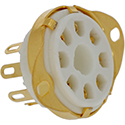 Tube Socket Octal TS8-SLLL-GOLD