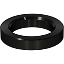 Tube ring 34mm black