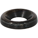 Countersunk Washer 1/4 inch Black