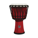 Latin Percussion Djembe World 7-inch Rope Tuned Circle Red