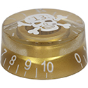 Speed Knob Speedy-Gold-Skull