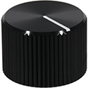 Plaza Knob 6.3-Black