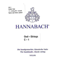 Hannabach Oud strings Arabic Oud Nylon C-string 2516