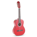 PURE GEWA Classical Guitar Basic 1/2 transparent red