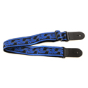 Ovation Signature Nylon Guitar Strap Regal Blue/Black