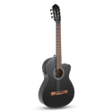 GEWA Electric acoustic classical guitar Student Cedar E-acoustic black