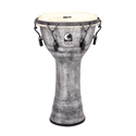 Toca Djembe Freestyle Mechanically Tuned Antique Silver SFDMX-10AS
