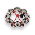 Latin Percussion Tambourine City Hi-Hat Jingle Ring double-row