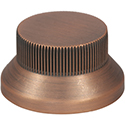 Hat Knob Antique Copper