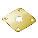 Schaller SC580116 Jack plug plate Brass Gold