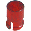 Fresnel lens 5mm raised red